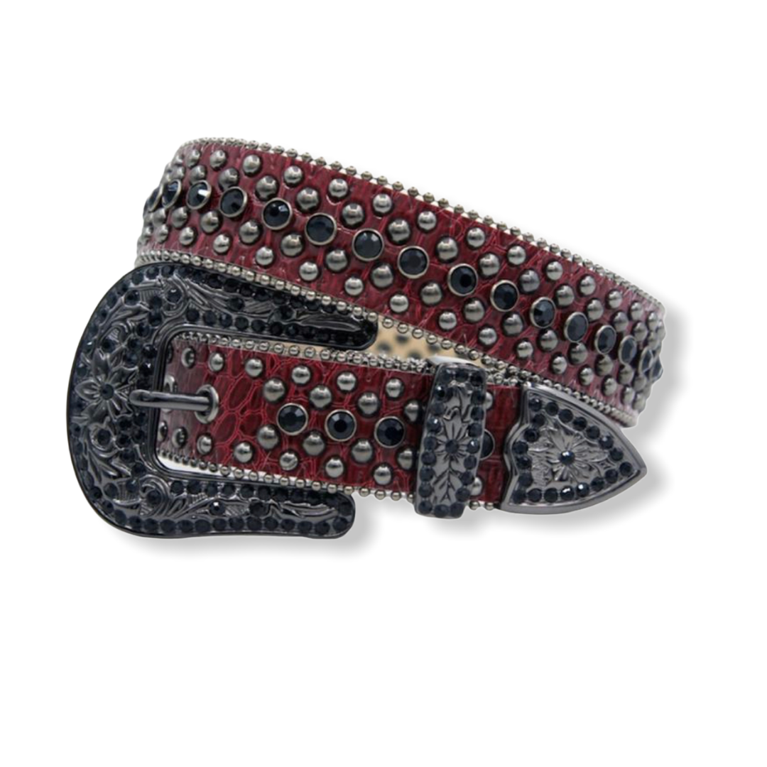 KARMA: Burgundy/Black #1020 - On Time Fashions Tuscaloosa