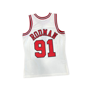 MITCHELL & NESS: Bulls Rodman Cream 97 Jersey