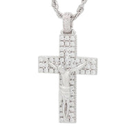 KING ICE: Notorious BIG 14K Crucifix Necklace