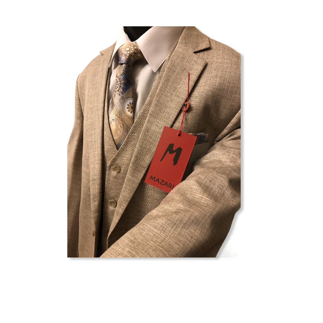 Mazari Paris 19000 3pc Suit - On Time Fashions Tuscaloosa