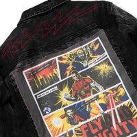 BORN FLY: Rasta Man Denim Jacket 2010O3832 - On Time Fashions Tuscaloosa