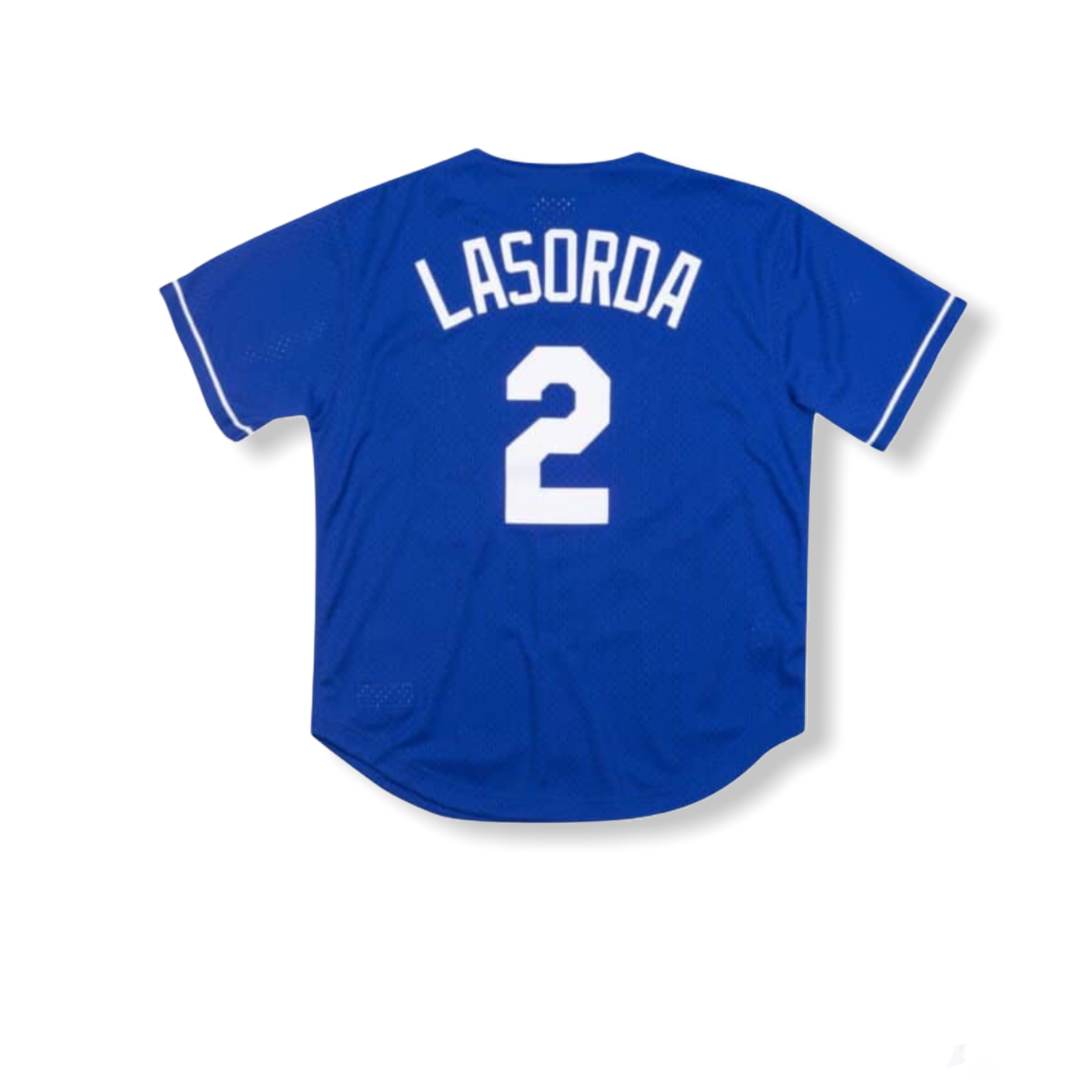 Mitchell & Ness Dodgers Tommy Lasorda Jersey
