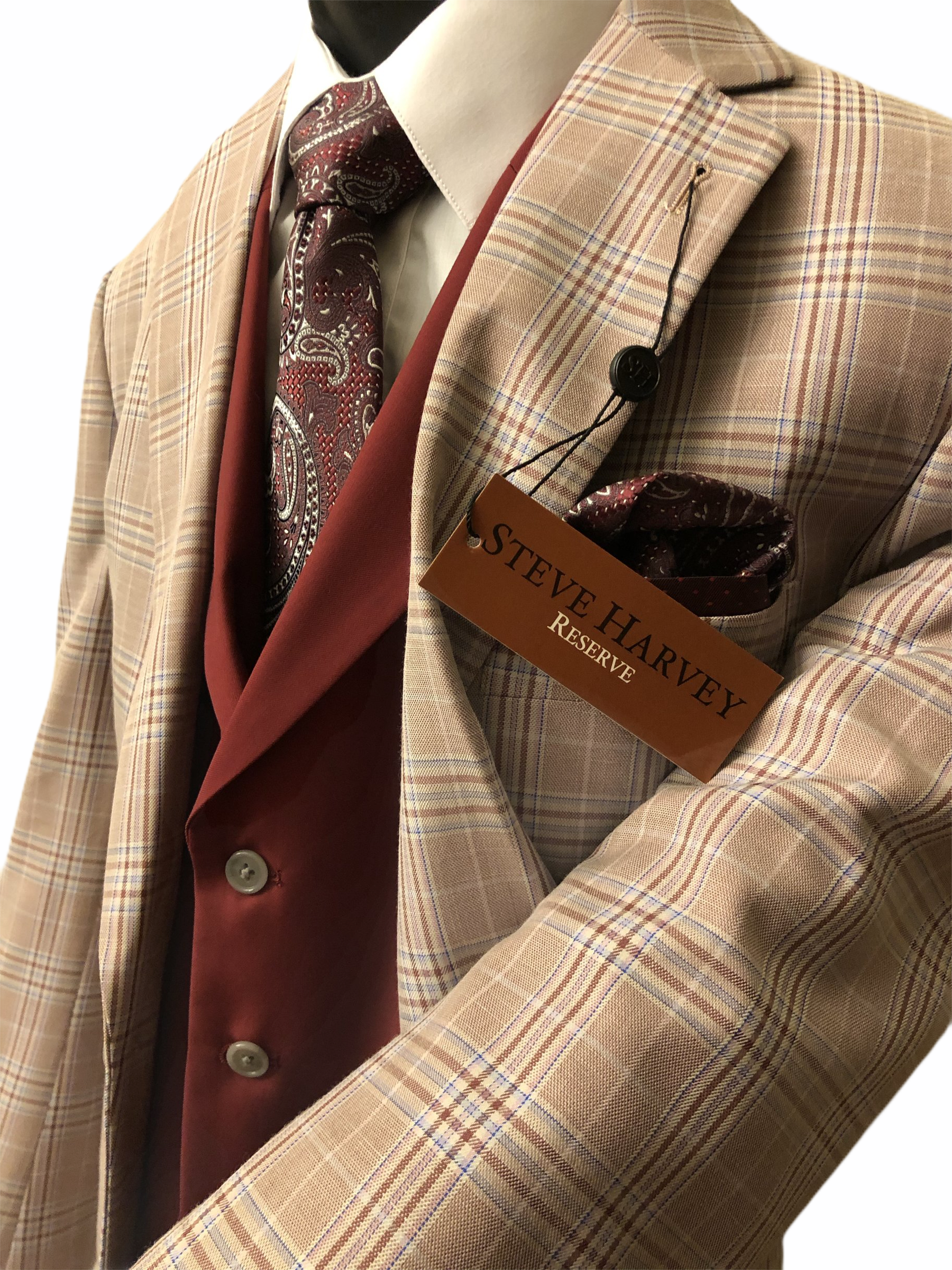 Steve Harvey 3pc. 120804SHS Blush / 46L Steve Harvey 3pc. 120804SHS Blush / 46L