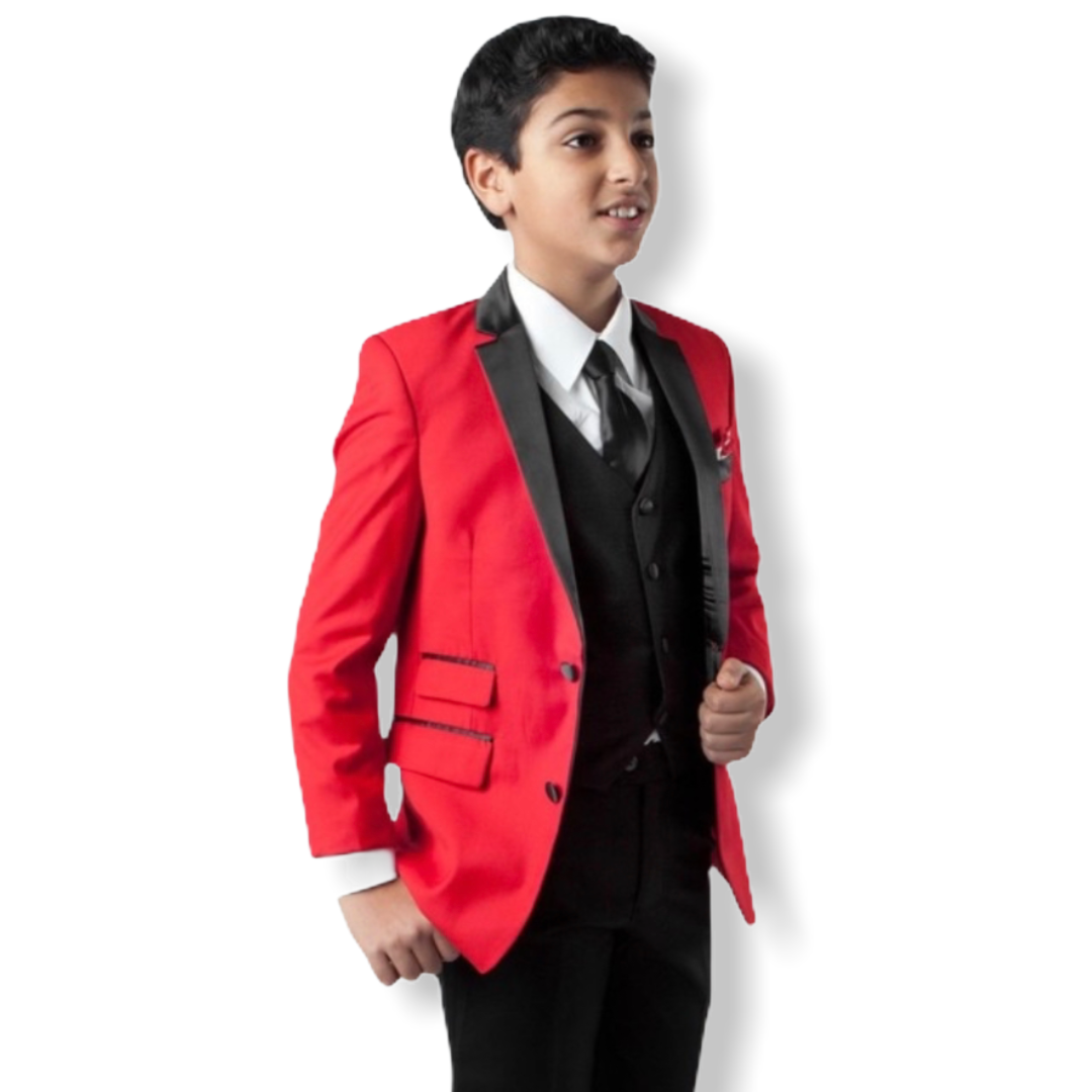 Boys Tazio 4pc. Tux B369S - On Time Fashions Tuscaloosa