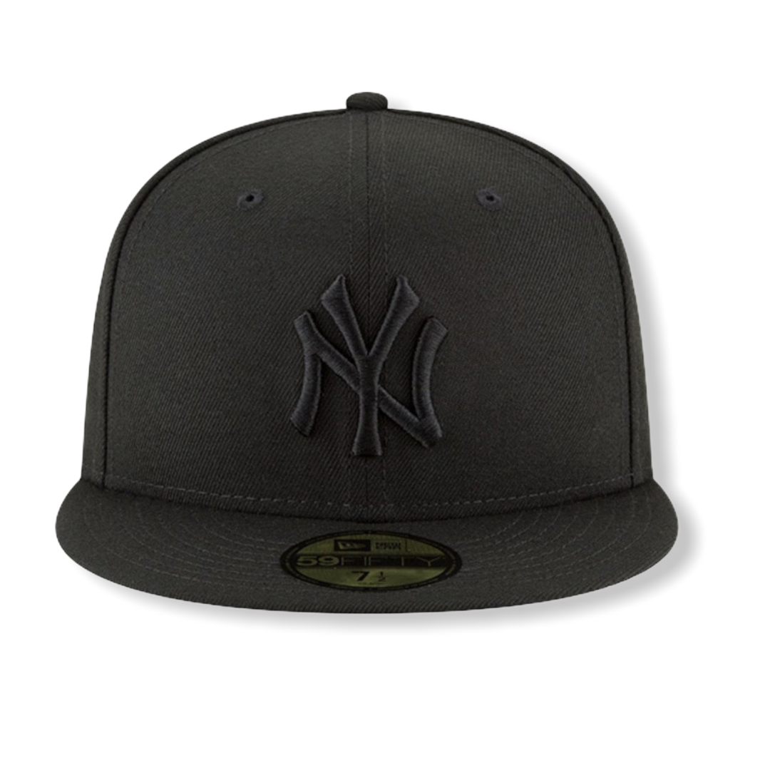 New York Yankees Black Fitted 11591128 - On Time Fashions Tuscaloosa